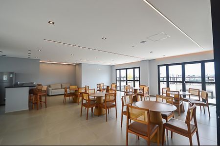 Apartamento para alugar com 59m², 2 quartos e 1 vagaÁrea comum - Salão de festas