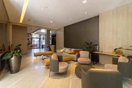 Studio à venda com 28m², 1 quarto e sem vagaÁrea comum - Hall Social