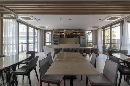 Studio à venda com 28m², 1 quarto e sem vagaÁrea comum - Espaço Gourmet