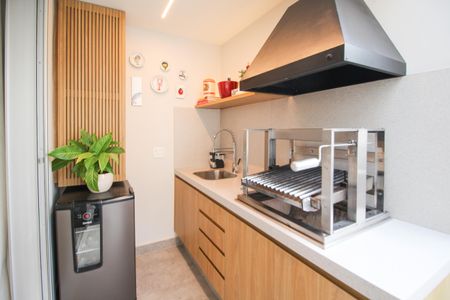 Apartamento à venda com 135m², 2 quartos e 2 vagasChurrasqueira