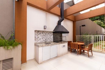 Apartamento à venda com 24m², 1 quarto e sem vaga Apartamento à venda com 24m², 1 quarto e sem vagaÁrea comum - Churrasqueira
