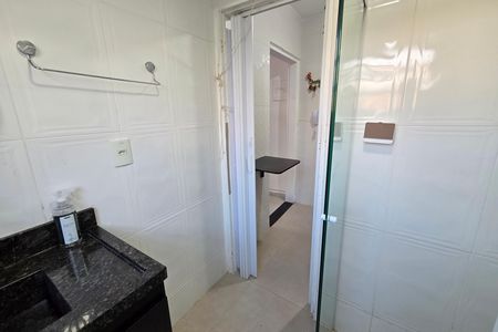 Studio para alugar com 48m², 1 quarto e 1 vaga Studio para alugar com 48m², 1 quarto e 1 vagaBanheiro