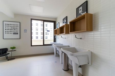 Studio à venda com 23m², 1 quarto e sem vagaLavanderia