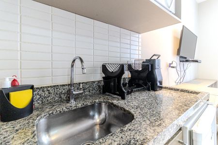 Studio à venda com 23m², 1 quarto e sem vagaCozinha
