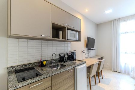 Studio à venda com 23m², 1 quarto e sem vagaCozinha