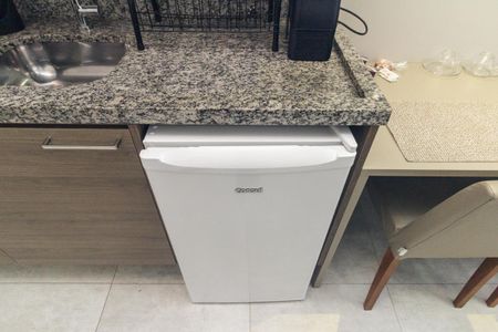 Studio à venda com 23m², 1 quarto e sem vagaCozinha