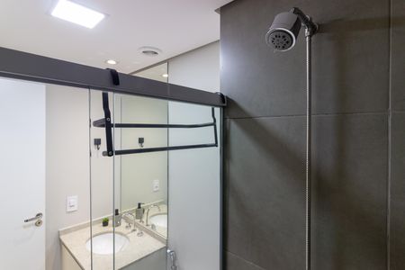 Studio para alugar com 27m², 1 quarto e sem vaga Studio para alugar com 27m², 1 quarto e sem vagaBanheiro