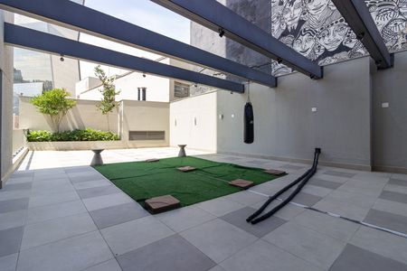 Studio para alugar com 27m², 1 quarto e sem vaga Studio para alugar com 27m², 1 quarto e sem vagaÁrea comum - Academia