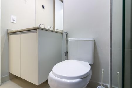 Studio para alugar com 27m², 1 quarto e sem vaga Studio para alugar com 27m², 1 quarto e sem vagaBanheiro
