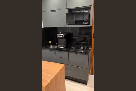 Cozinha de apartamento para alugar com 1 quarto, 30m² em Águas Claras, Brasília
