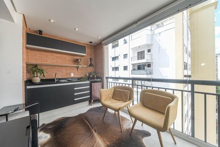 Apartamento à venda com 59m², 1 quarto e 1 vagaVaranda