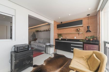 Apartamento à venda com 59m², 1 quarto e 1 vagaVaranda