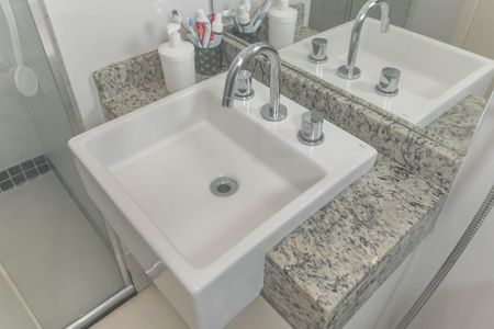 Apartamento à venda com 59m², 1 quarto e 1 vagaBanheiro da Suíte