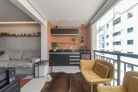 Apartamento à venda com 59m², 1 quarto e 1 vagaVaranda