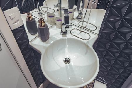 Apartamento à venda com 59m², 1 quarto e 1 vagaLavabo