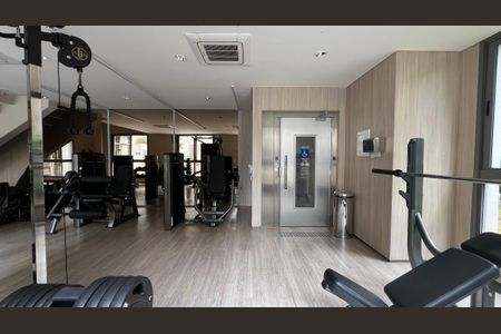 Studio à venda com 28m², 1 quarto e sem vaga Studio à venda com 28m², 1 quarto e sem vagaAcademia