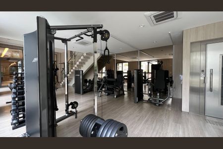 Studio à venda com 28m², 1 quarto e sem vaga Studio à venda com 28m², 1 quarto e sem vagaAcademia