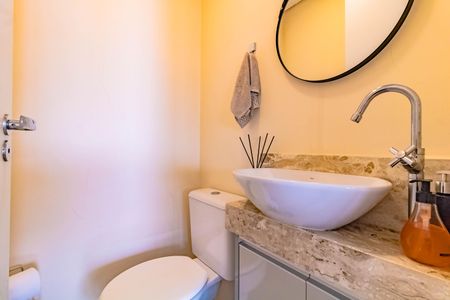 Apartamento à venda com 86m², 2 quartos e 2 vagasLavabo da sala