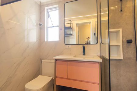 Apartamento para alugar com 58m², 3 quartos e 1 vaga Apartamento para alugar com 58m², 3 quartos e 1 vagaBanheiro Social