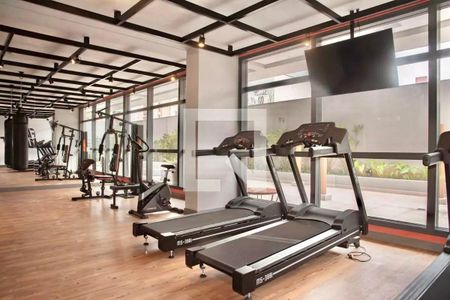 Apartamento para alugar com 29m², 1 quarto e sem vaga Apartamento para alugar com 29m², 1 quarto e sem vagaÁrea comum - Academia