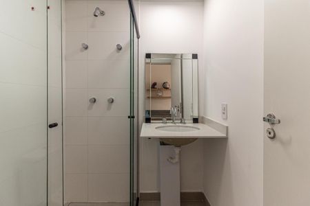 Studio para alugar com 22m², 1 quarto e sem vaga Studio para alugar com 22m², 1 quarto e sem vagaBanheiro