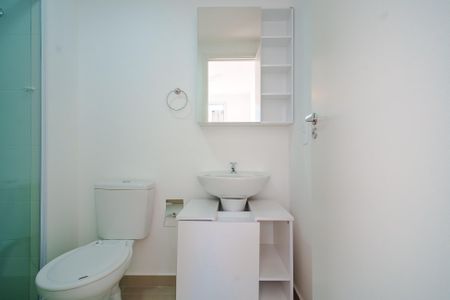 Studio à venda com 24m², 1 quarto e sem vaga Studio à venda com 24m², 1 quarto e sem vagaBanheiro