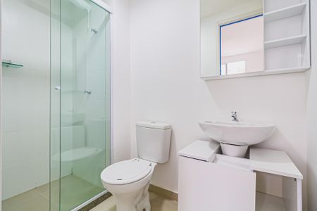 Apartamento à venda com 24m², 1 quarto e sem vaga Apartamento à venda com 24m², 1 quarto e sem vagaBanheiro