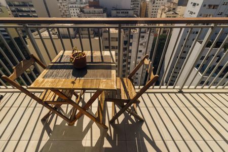 Studio à venda com 28m², 1 quarto e sem vagaVaranda do Studio