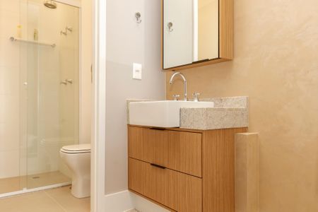 Studio para alugar com 22m², 1 quarto e sem vaga Studio para alugar com 22m², 1 quarto e sem vagaBanheiro