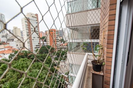 Apartamento para alugar com 95m², 2 quartos e 2 vagasVaranda da suíte 1