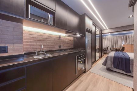 Studio para alugar com 33m², 1 quarto e 1 vagaCozinha