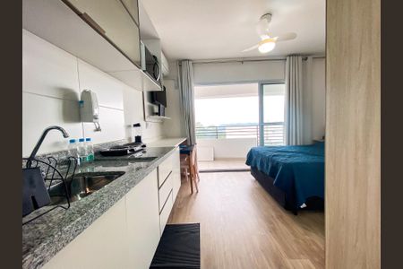 Studio à venda com 25m², 1 quarto e sem vagaCozinha
