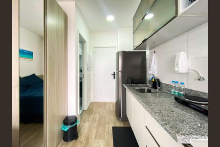 Studio à venda com 25m², 1 quarto e sem vagaCozinha