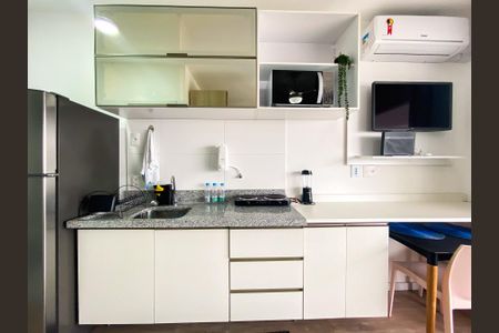 Studio à venda com 25m², 1 quarto e sem vagaCozinha