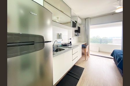 Studio à venda com 25m², 1 quarto e sem vagaCozinha