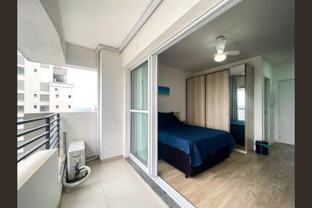 Studio à venda com 25m², 1 quarto e sem vagaVaranda