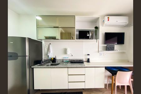 Studio à venda com 25m², 1 quarto e sem vagaCozinha