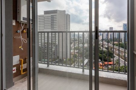 Studio para alugar com 24m², 1 quarto e sem vagaVaranda