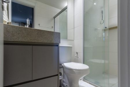 Studio para alugar com 29m², 1 quarto e sem vagaBanheiro