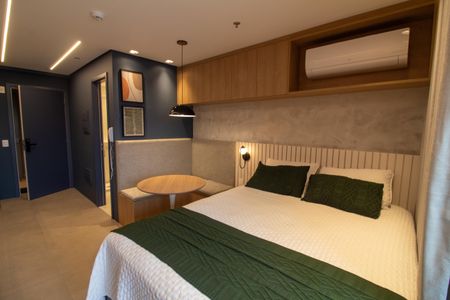 Studio para alugar com 27m², 1 quarto e sem vaga Studio para alugar com 27m², 1 quarto e sem vagaSala / Quarto - Studio