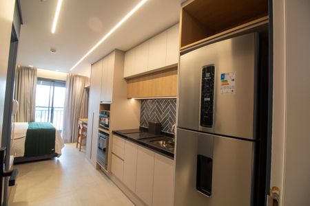 Studio para alugar com 27m², 1 quarto e sem vaga Studio para alugar com 27m², 1 quarto e sem vagaCozinha