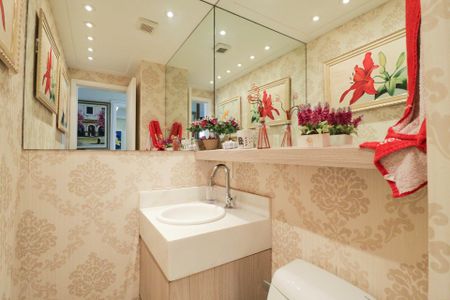 Apartamento à venda com 118m², 3 quartos e 2 vagasLavabo