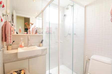 Apartamento à venda com 118m², 3 quartos e 2 vagasBanheiro da Suíte