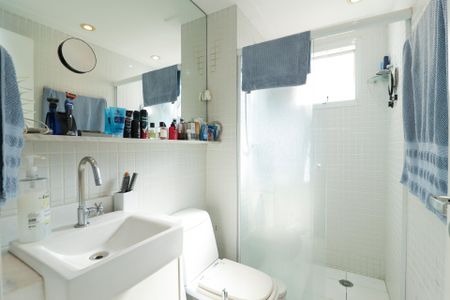 Apartamento à venda com 118m², 3 quartos e 2 vagasBanheiro Social