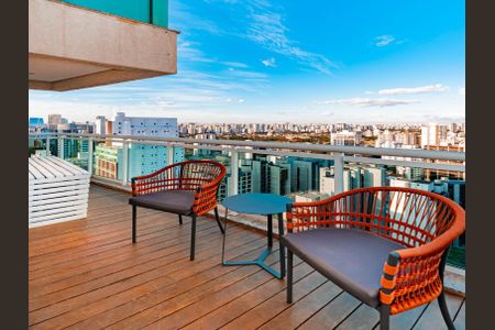 varanda de apartamento à venda com 2 quartos, 165m² em Cidade Monções, São Paulo