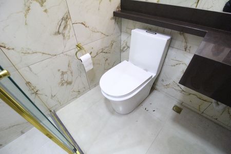 Casa de condomínio para alugar com 160m², 2 quartos e 1 vagaBanheiro