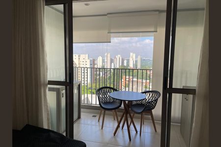 Studio para alugar com 27m², 1 quarto e sem vagaVaranda