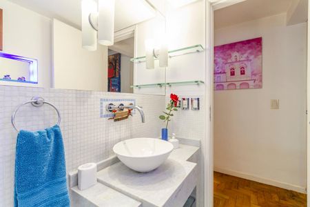 Apartamento para alugar com 81m², 1 quarto e 1 vagaBanheiro Social