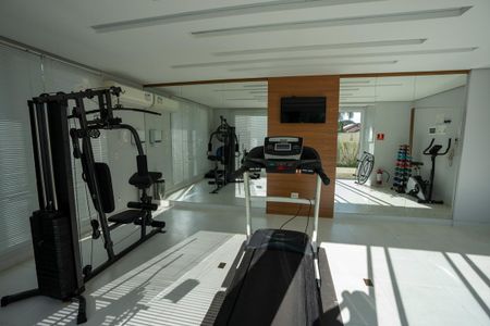 Apartamento para alugar com 35m², 1 quarto e 1 vaga Apartamento para alugar com 35m², 1 quarto e 1 vagaÁrea comum - Academia