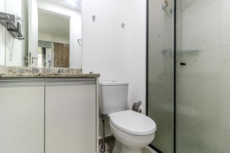 Studio para alugar com 25m², 1 quarto e sem vaga Studio para alugar com 25m², 1 quarto e sem vagaBanheiro